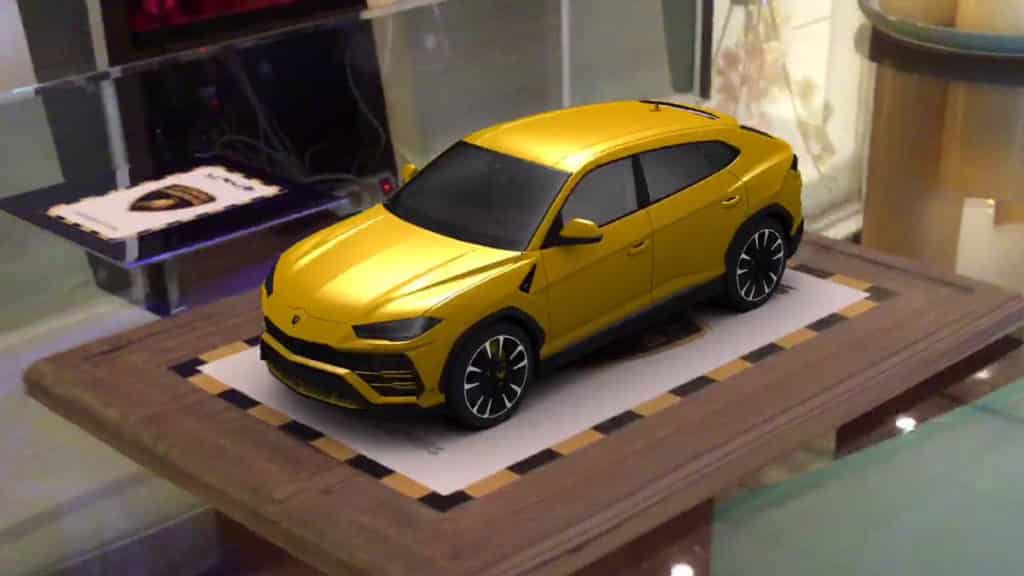 Lamborghini Urus - Réalité augmentée