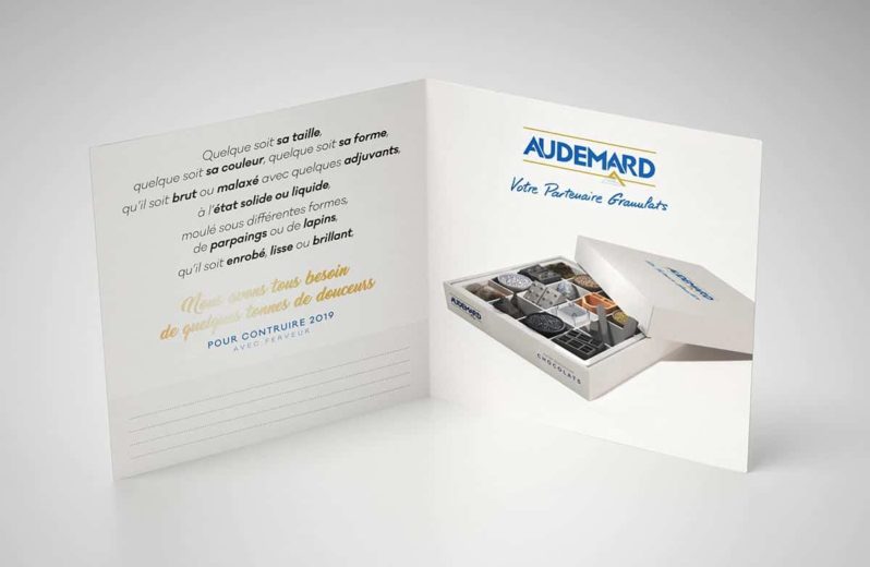 Carte de voeux Audemard